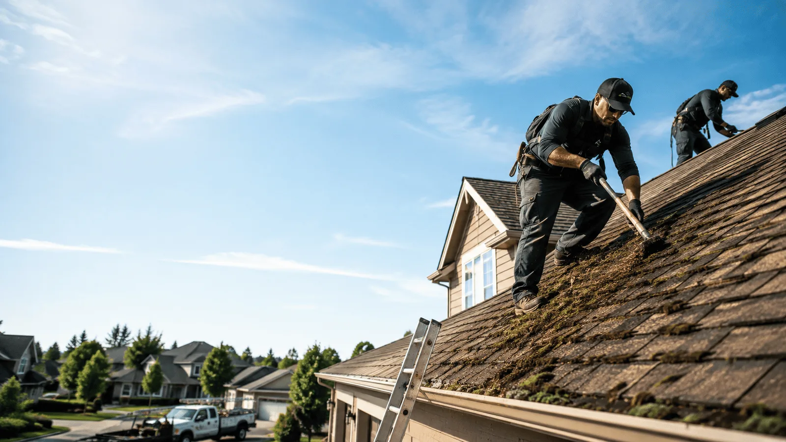 Roof Moss Removal in Hunker, PA near me